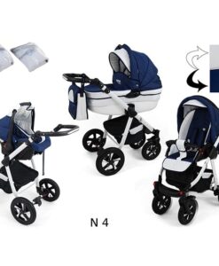 Kinderwagen 3 in 1 Nexxo TwoTone Diamond Blue productafbeelding