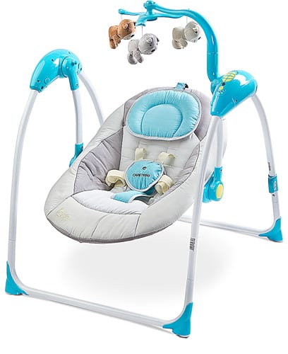 Elektrische babyschommel, schommelstoel Caretero Loop blauw kopen?