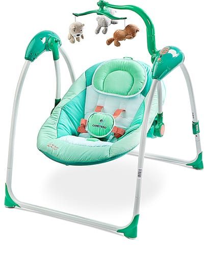 Elektrische babyschommel, schommelstoel Caretero Loop mint kopen?