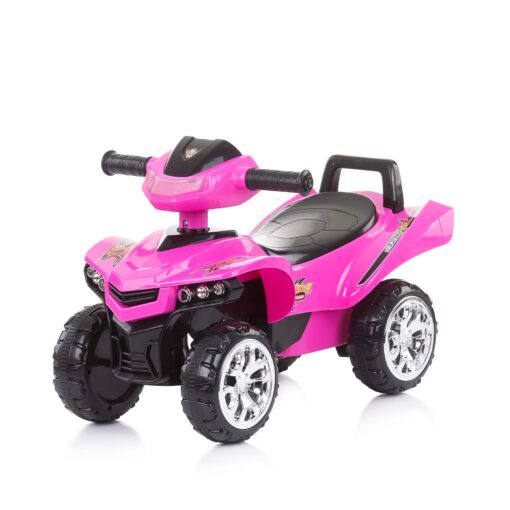 Loopauto ATV roze
