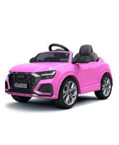 Elektrische auto Audi RS Q8 roze