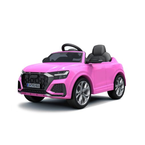 Elektrische auto Audi RS Q8 roze