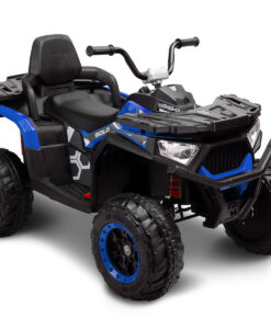 Elektrische kinderauto ATV SOLO blauw